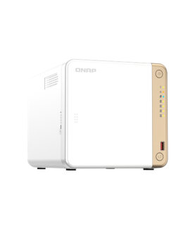 QNAP | 4-Bay desktop NAS | TS-462-4G | Intel Celeron | N4505 2-core | Processor frequency 2.9 GHz | 4 GB