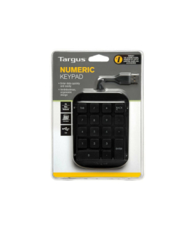 Targus AKP10EU | Numeric Keypad | Wired | Black