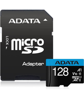 ADATA | microSDXC/SDHC UHS-I Memory Card | Premier | 128 GB | microSDHC/SDXC | Flash memory class 10