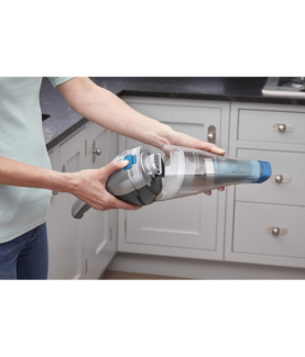 BLACK & DECKER | Vacuum Cleaner | NVC215WA-QW | Cordless operating | 7.2 V | Operating time (max) 10 min | Blue/Gray