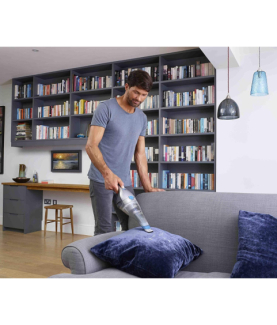 BLACK & DECKER | Vacuum Cleaner | NVC215WA-QW | Cordless operating | 7.2 V | Operating time (max) 10 min | Blue/Gray