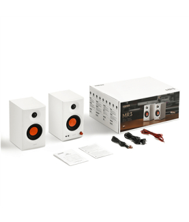 Edifier | Powered Studio Monitor Speakers | MR3 | 18W x 2 W | Bluetooth | White | 85 dB | Wireless connection