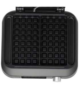 Adler Waffle Maker with LED Display | AD 3087 | 2200 W | Number of pastry 2 | Belgium | Black