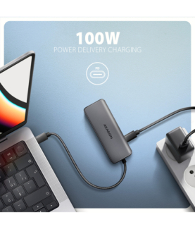 AXAGON USB-C 5Gbps 5in1 8K Hub | HMC-5H8K