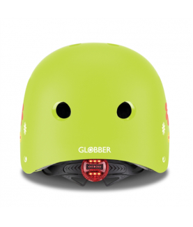 Globber Helmet Elite Lights, XS/S (48-53cm) | 507-106-2 | Green
