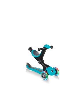Globber Scooter Go Up Deluxe Lights | 646-105 | Teal