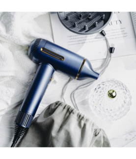 Adler Hair Dryer | AD 2271 SUPERSPEED | 1500 W | Number of temperature settings 6 | Ionic function | Diffuser nozzle | Blue