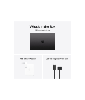 Apple MacBook | Pro | Space Black | 16 " | 3456 x 2234 pixels | Apple M4 Max | 48 GB | Solid-state drive capacity 1000 GB | App
