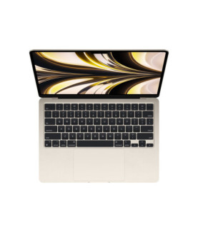 Apple | MacBook Air | Starlight | 13.6 " | IPS | 2560 x 1664 | Apple M2 | 8 GB | SSD 256 GB | Apple M2 8-core GPU | Without ODD