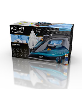 Adler | Iron | AD 5032 | Steam Iron | 3000 W | Water tank capacity 350 ml | Continuous steam 45 g/min | Steam boost performance