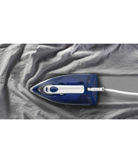 TEFAL | FV2838E0 | Steam Iron | 2400 W | Water tank capacity 270 ml | Continuous steam 40 g/min | Blue/White