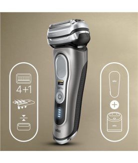 Braun | Shaver | 9465CC | Operating time (max) 60 min | Wet & Dry | Graphite