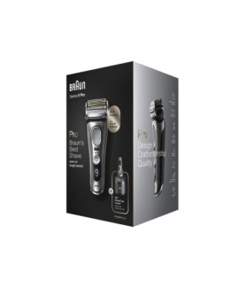 Braun | Shaver | 9465CC | Operating time (max) 60 min | Wet & Dry | Graphite