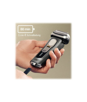 Braun | Shaver | 9465CC | Operating time (max) 60 min | Wet & Dry | Graphite