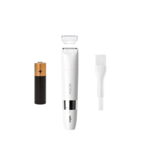 Braun | Body Mini Trimmer | BS1000 | Bulb lifetime (flashes) Not applicable | Number of power levels 1 | Wet & Dry | White