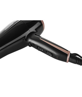 Mesko | Hair Dryer | MS 2249 | 2000 W | Number of temperature settings 3 | Black/Pink