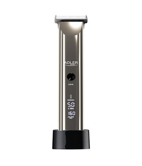 Adler | Hair Clipper | AD 2834 | Cordless or corded | Number of length steps 4 | Silver/Black