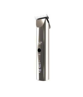 Adler | Hair Clipper | AD 2834 | Cordless or corded | Number of length steps 4 | Silver/Black