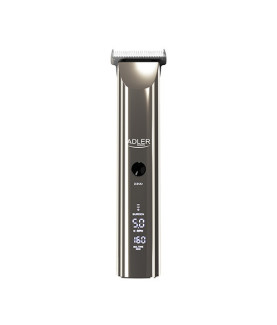 Adler | Hair Clipper | AD 2834 | Cordless or corded | Number of length steps 4 | Silver/Black