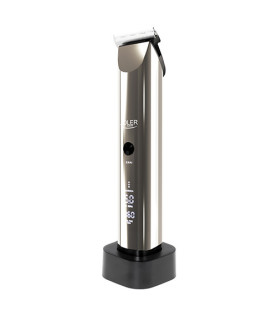 Adler | Hair Clipper | AD 2834 | Cordless or corded | Number of length steps 4 | Silver/Black