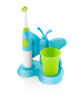 ETA | Toothbrush with water cup and holder | Sonetic ETA129490080 | Battery operated | For kids | Number of brush heads include