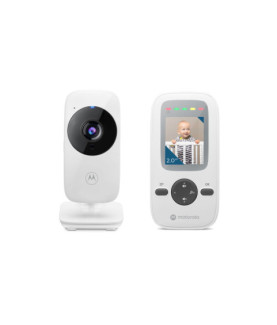 Motorola | Video Baby Monitor | VM481 2.0" | 2.0" diagonal color screen LED sound level indicator Infrared night vision 2.4GHz 