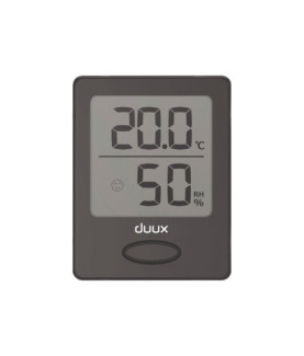 Duux | Sense | Black | LCD display | Hygrometer + Thermometer