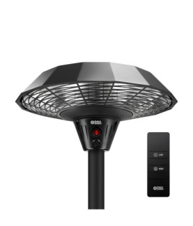 TunaBone | Electric Standing Infrared Patio Heater | TB2068S-01 | Patio heater | 2000 W | Number of power levels 3 | Suitable f