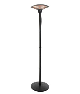 SUNRED | Heater | BAR-1500S, Barcelona Bright Standing | Infrared | 1500 W | Black | IP44