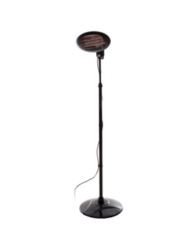 SUNRED | Heater | SMQ2000A, Elekra Quartz Standing | Infrared | 2000 W | Black | IP34