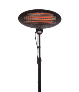 SUNRED | Heater | SMQ2000A, Elekra Quartz Standing | Infrared | 2000 W | Black | IP34