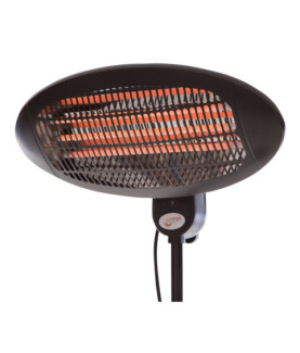 SUNRED | Heater | SMQ2000A, Elekra Quartz Standing | Infrared | 2000 W | Black | IP34