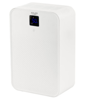 Adler | Thermo-electric Dehumidifier | AD 7860 | Power 150 W | Suitable for rooms up to 30 m | Water tank capacity 1 L | White