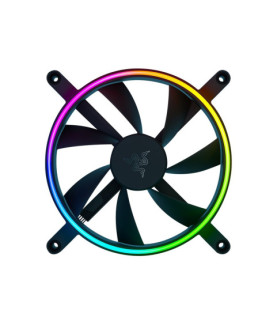 Razer | Kunai Chroma RGB 140mm LED | PWM Performance Fan - 3 Pack | Hydraulic 