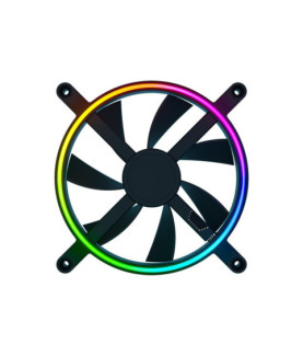 Razer | Kunai Chroma RGB 140mm LED | PWM Performance Fan - 3 Pack | Hydraulic 