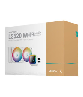 Deepcool | LS520 A-RGB | CPU Liquid Cooler | White | Intel, AMD