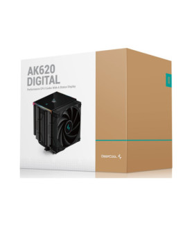 Deepcool | AK620 | Zero Dark | Intel, AMD | Digital CPU Air Cooler