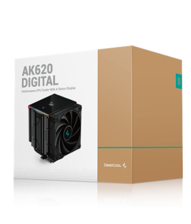 Deepcool | AK620 | Zero Dark | Intel, AMD | Digital CPU Air Cooler