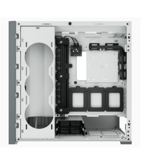 Corsair | Computer Case | iCUE 5000D | Side window | White | ATX | Power supply included No | ATX