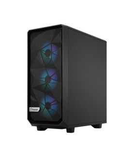 Fractal Design | Meshify 2 Compact Lite RGB | Side window | Black TG Light | Mid-Tower | Power supply included No | ATX