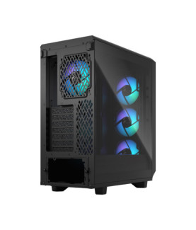 Fractal Design | Meshify 2 Compact Lite RGB | Side window | Black TG Light | Mid-Tower | Power supply included No | ATX