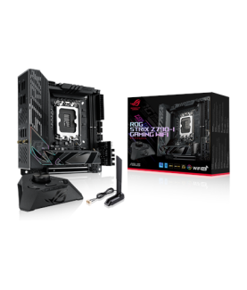 Asus | ROG STRIX Z790-I GAMING WIFI | Processor family Intel | Processor socket LGA1700 | DDR5 DIMM | Memory slots 2 | Supporte