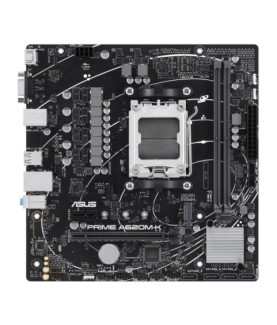 Asus | PRIME A620M-K | Processor family AMD | Processor socket AM5 | DDR5 DIMM | Memory slots 2 | Supported hard disk drive int