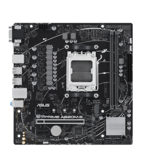 Asus | PRIME A620M-E | Processor family AMD | Processor socket AM5 | DDR5 DIMM | Memory slots 2 | Supported hard disk drive int