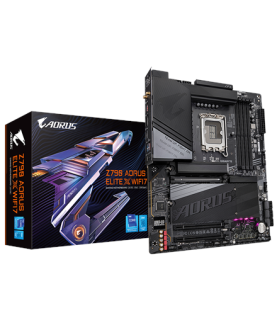 Gigabyte | Z790 A ELITE X WIFI7 1.0 M/B | Processor family Intel | Processor socket LGA1700 | DDR5 DIMM | Memory slots 4 | Supp